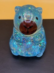 Capybara New Squishy Sensory Toy 3″ Glitter Squeezy Sparkle Sugar Random Colors