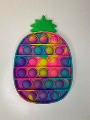Simple dime pop pop bubble/it fidget toy/sensory stress relief toy pineapple