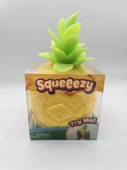 Sunny Days Squeeezy Pineapple Tactile Squeeze Toy Yellow/Green Ages 3-5 Years