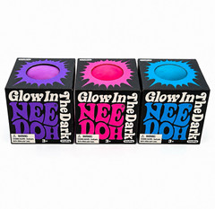 🌟💙💖💜 GLOW IN THE DARK NEE DOH HEARTS! ✨🫶😎