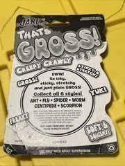 New Creepy Crawly Ja-Ru That’s Gross Sticky Stretchy Squishy Toy Green Bug Jaru