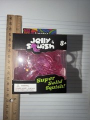 Large Pink Jelly Squish Toy New Viral Toy! Stress Reliever Fast Shipping!