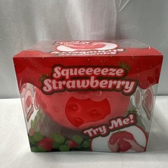 Sunny Days Jumbo Squeeeeze Strawberry Squishy Sensory Toy
