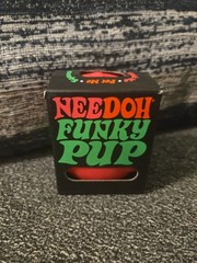 SCHYLLING GENUINE NEEDOH FUNKY PUP PINK PUP 3 INCH SQUISH TOY