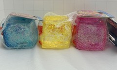 ORB Sugar Swaps Duck Cube Squeeze Toys Set of 3 Blue/ Pink /Yellow
