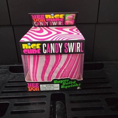 Authentic Schylling Needoh Candy Swirl Nice Cube Very Rare