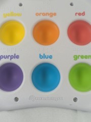 Dimpl Duo Sensory Toy With Braille Colors & Shapes Fat Brain Toys