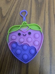 Chocolate Covered Strawberry Valentines Day Bubble Popper Fidget Toy – Fun Party
