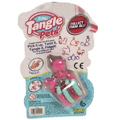 Ɣ ZURU TANGLE PETS🦩 ●LINKY THE FLAMINGO● 🦩 Pick It Up, Twist It, Tangle It!