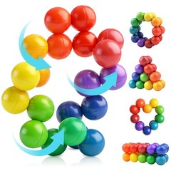 Yrissmiss Autism Sensory Toys for Autistic Children, Fidget Small, Rainbow
