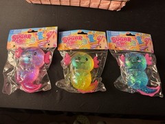 TikTok Viral Squishy Orb Sugar Swaps 3 Axolotl/2 twinsies/3 Blocks Bundle