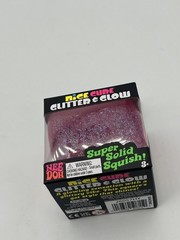 Nee Doh Nice Cube Glitter and Glow – PINK. Brand New. **FREE SHIPPING**