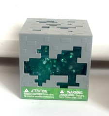 BRAND NEW Minecraft Jelly Cube Squishy Sensory Toy – Hard To Find Teal Color
