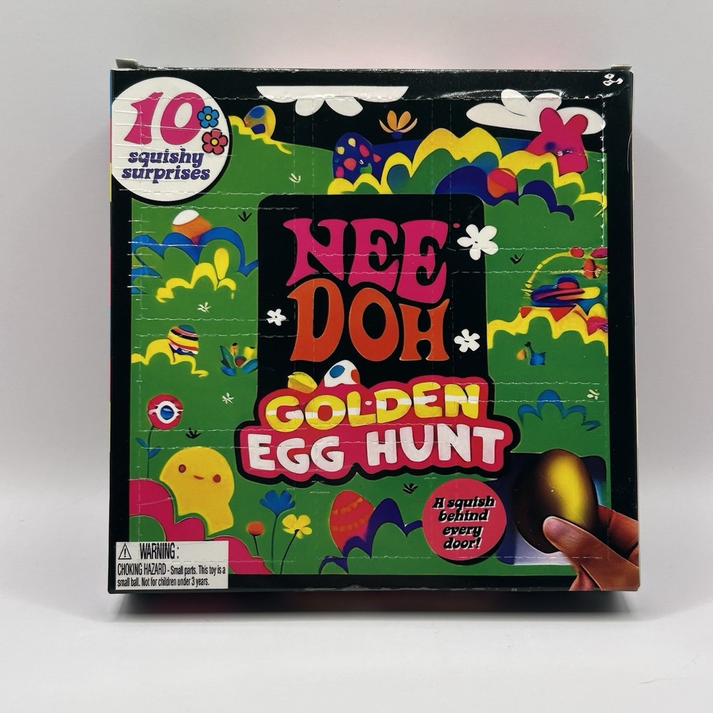 Viral Nee Doh Golden Egg Hunt 10 Squishy Surprises