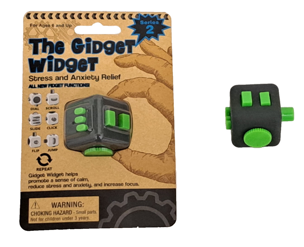 Gidget Fidget Toys for Kids Adults 6 Sides Textured Sensory Dice Die Autism ADHD
