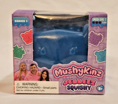 MushyKinz Jelleez Squishy Series 1 Mochi the Axolotl Blue NEW