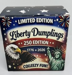 Squishy Liberty Dumplings, 250th Patriotic Edition Mystery Box, New