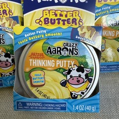 Aarons Crazy Better Butter Thinking Putty 1.4 oz Lot of 4 Bundle Set