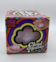 Rare Schylling NeeDoh Cloud Pleaser Soft Doh Squish Tactile Squeeze Toy Purple
