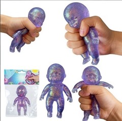 Sugar Swaps Baby Squishy Giant Baby Purple Squeeze Toy VIRAL *NEW*