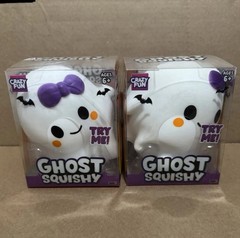 Lot of 2x – Crazy Fun – Ghost Squishy Girl With Bow
