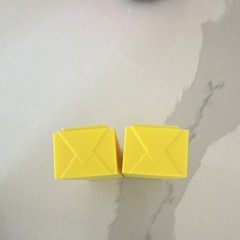 2 4oz famous butter squishy 3d printed clicker