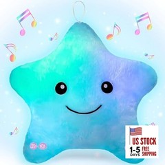 Sensory Toys for Kids with Autism,14″ Soft Toddler Pillow With Light Blue