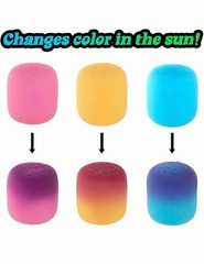 Authentic NeeDoh Mello Mallo Color Changing Squishy Sensory Viral Toy Set of 3