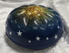 Blue Gold Stars 250th USA United States Anniversary Edition Dumpling Squishy