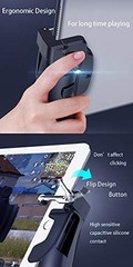 Mobile Game Controller for iPad/Tablets, Sensitive Shoot Aim Gamepad Trigger