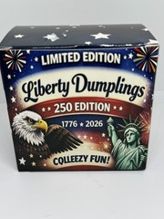 Squishy Liberty Dumplings, 250th Patriotic Edition Mystery Box, New
