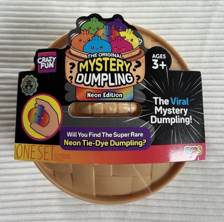 RMS Mystery Dumpling Neon Tie-Dye Edition Crazy Fun Bun TikTok VIRAL