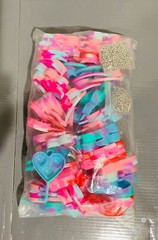 48 pc Valentine’s Day Gifts for Kids Heart Pop Keychain Stress Relief Toy