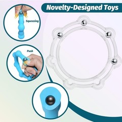 Fidget Toys for Adults & Teen – Silicone Tactile Bracelet Tube Design, Sensory T