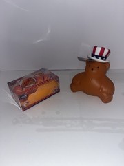 TOYMENDOUS SUNNY DAYS SQUISH HOT DOG&PATRIOTIC BEAR Viral Squishy 4th Of July