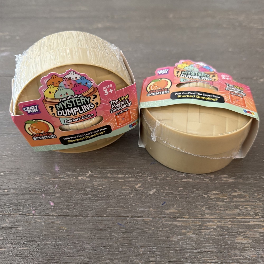 Rms Crazy Fun Mystery Dumplings Orange Scented SHERBERT EDITION (2) Bundle