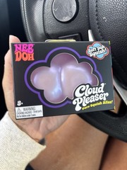 NeeDoh Cloud Pleaser Squeeze Toy, Soft Squish, Purple,