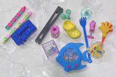 Assorted Prizes Fidget Spinners Pop-It Bracelets Rings Cars & More 200+ Pieces