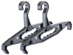 EMG Battle Wall “I-Beam” Modular Gear Hangers (Color: Pitch Black / 2-Pack)