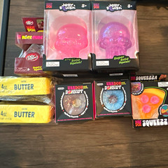 NeeDoh Sensory Squishy Squeeze Toys Lot, Multicolor, Ages 3-4 Years