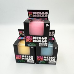NeeDoh Mello Mallo Color Change Squishy Squeeze Sensory Toy – Random Color