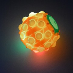 LED Model Pumpkin Figurine Toy Squeeze Props for Autism ADD OCD Special Needs