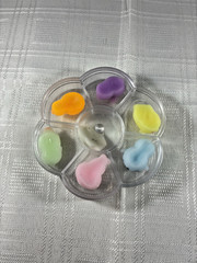 Mini Squishy Animal Squeeze Toys w/ Plastic Flower Case, Multicolor