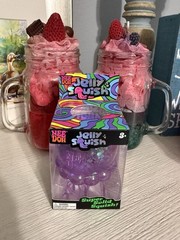 NeeDoh Purple Jelly Squish Jellyfish Fidget Toy Sensory Stress Relief Squishy