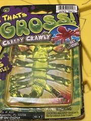 New Creepy Crawly Ja-Ru That’s Gross Sticky Stretchy Squishy Toy Green Bug Jaru
