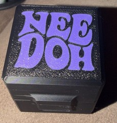 3D Printed Protective Carrying Storage Case For NeeDoh Nice Ice Baby