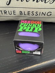 NIB Sealed Needoh Funky Pup Purple – Squishy Stress Relief Toy Schylling
