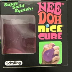 NeeDoh Teenie Swirl 4-pack Nee Doh, 3 NeedDoh Nice Cubes (lot Of 4)