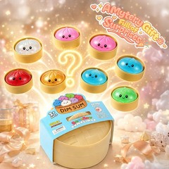 Opom Squishy Dumpling Toy Dumpling Squishy Mystery Random 1 Of 14 Colors