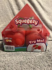 Lot 3 Squishy Sunny Days SmushMart Grape 🍇 Peach 🍑 Cherry 🍒 Squeeze Toys RMS